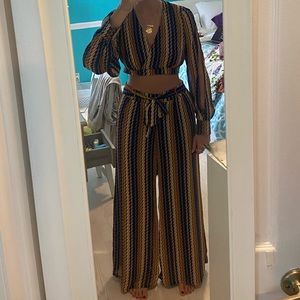 Adorable Boutique Patterned Matching Set